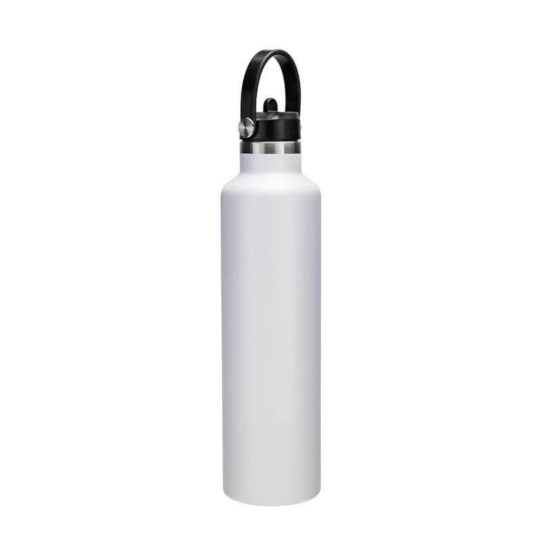 CERVO - Hans Larsen 1L Double Wall Stainless Steel Vacuum Bottle - White