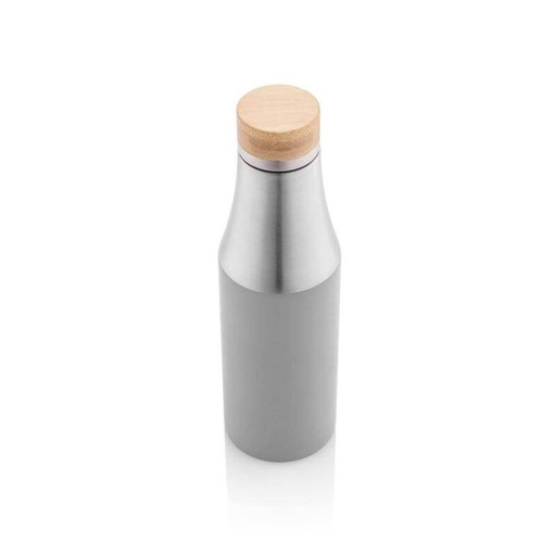 R- BREDA - CHANGE Collection Recycled Insulated Water Bottle - Grey