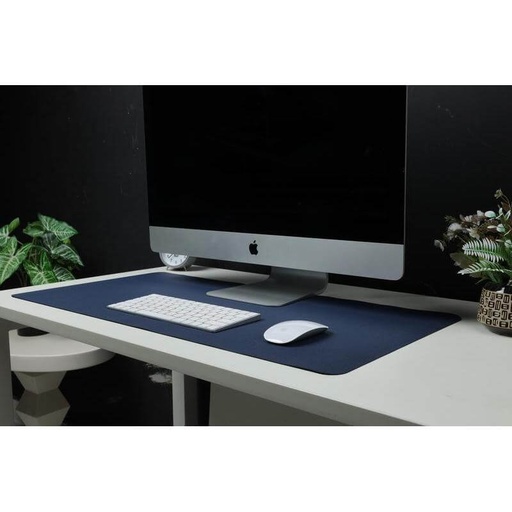 ZILE - Recycled PU Desk Mat - Blue