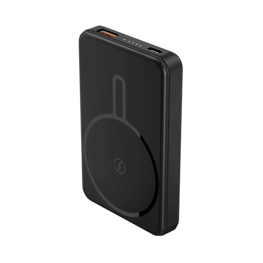 Tarrenz - Giftology 5000 mAh PowerBank with Wireless Charger - Black