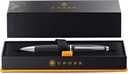 Cross Calais(TM) Matte Black with Polished Chrome Appointments Ballpoint Pen