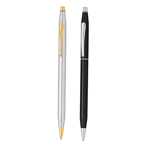 Cross Classic Century® Black Lacquer with Polished Chrome Appointments Ballpoint Pen