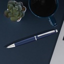 Cross Calais™ Matte Metallic Blue with Polished Chrome Appointments Ballpoint Pen