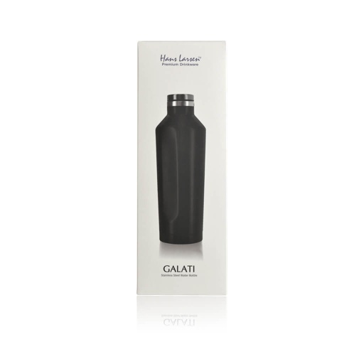 GALATI - Hans Larsen Double Wall Stainless Steel Water Bottle - White