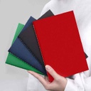 VINICA - eco-neutral A5 Notebook - Red