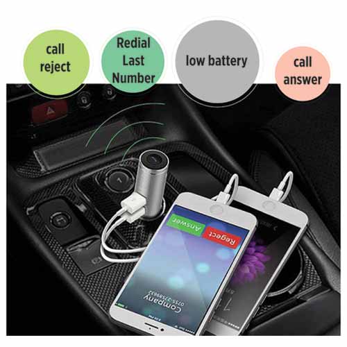 FYCAR - @memorii Car Charger With Bluetooth Earbud