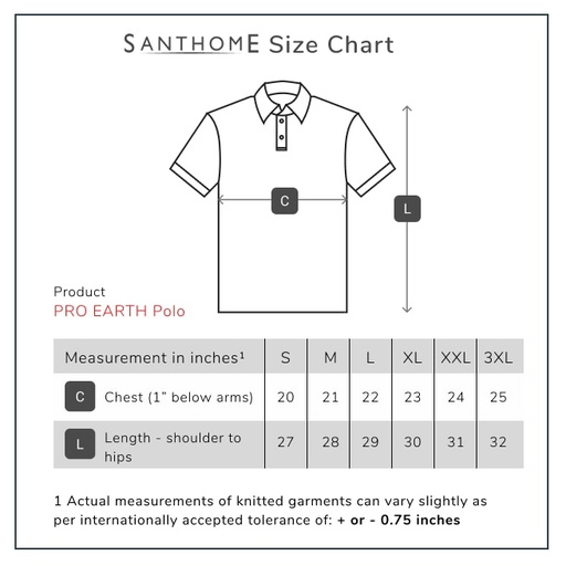 Santhome PRO EARTH - The Fully Recycled Polo Shirt