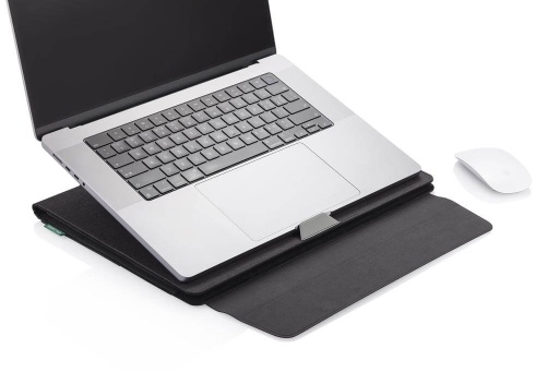 FULDA - CHANGE Collection RPET Laptop Case & Workstation - Grey