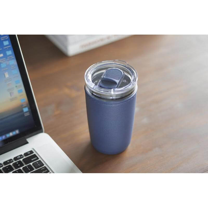 CERRA - Hans Larsen Recycled Sleeve Glass Tumbler - Blue