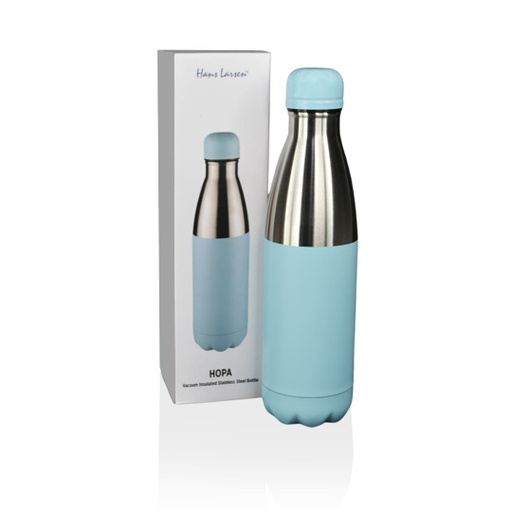 HOPA - Hans Larsen Double Wall Stainless Steel Water Bottle - Sky Blue