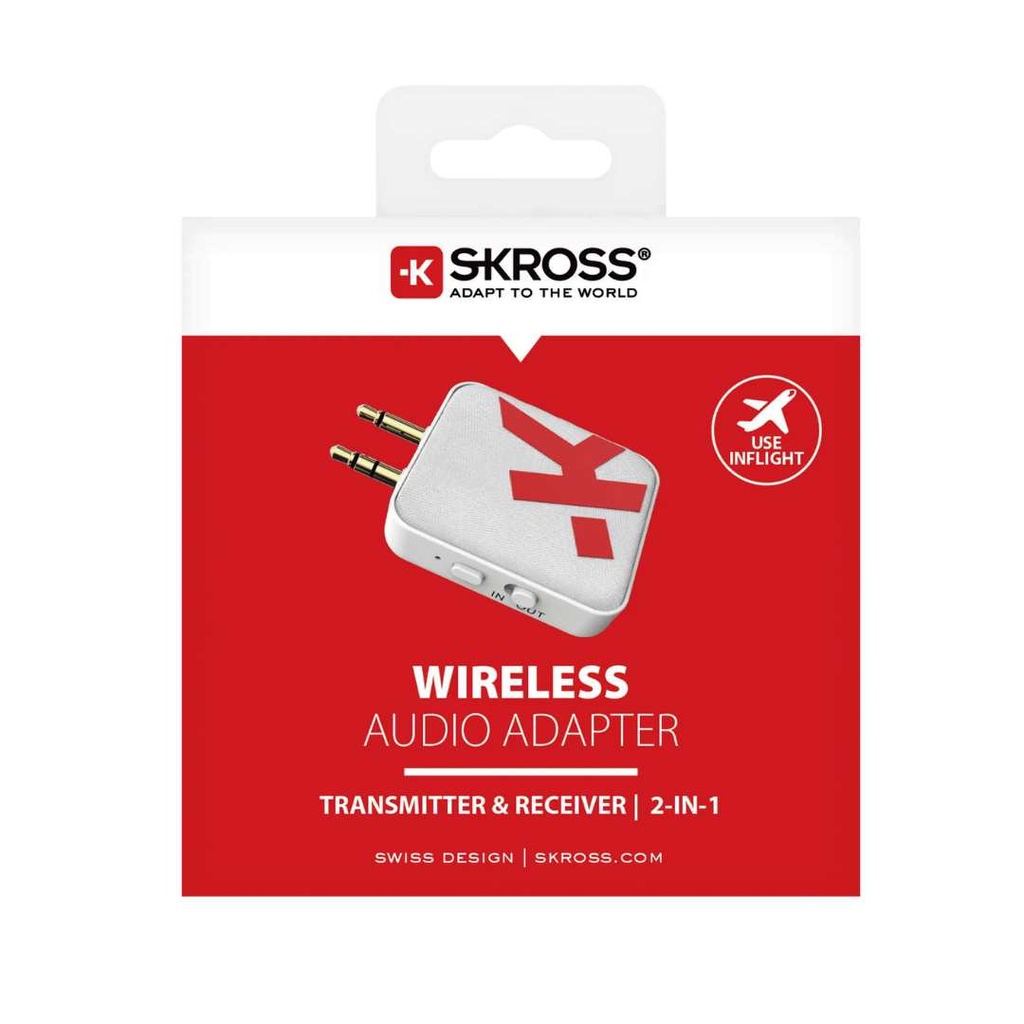 SKROSS - Wireless Audio Adapter - White