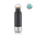 AVERSA - Hans Larsen RCS Recycled Stainless Steel Insulated Water Bottle - Black