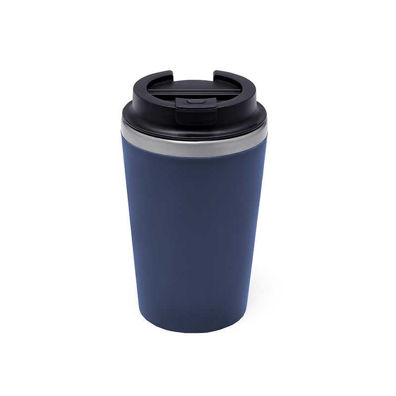 MOSS - Giftology Steel/PP Double Wall Tumbler - 350ml - Navy Blue	