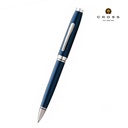 [WICR 5280] Cross Coventry Blue Lacquer with Polished Chrome Appointments Ballpoint Pen